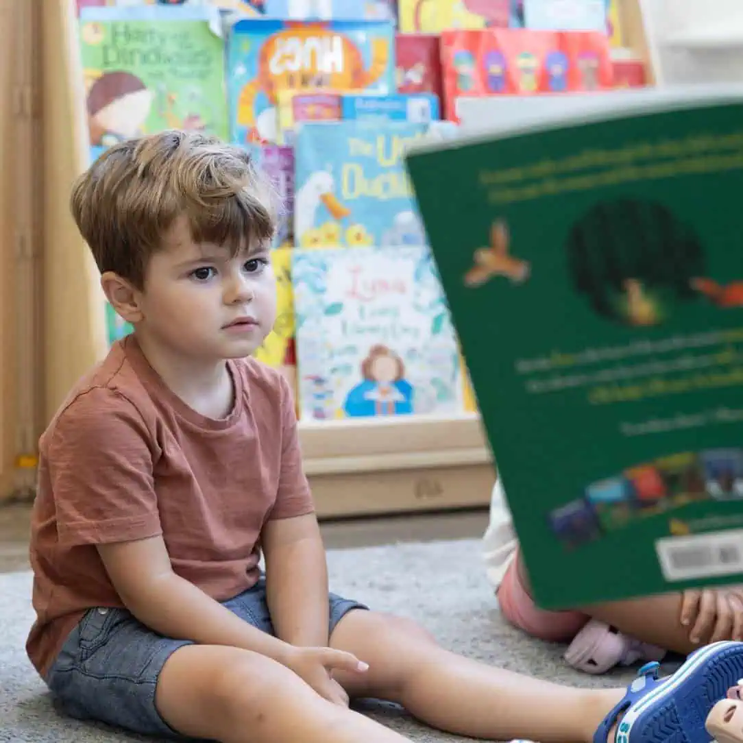 Preschoolers at Monkey Puzzle Day Nurseries