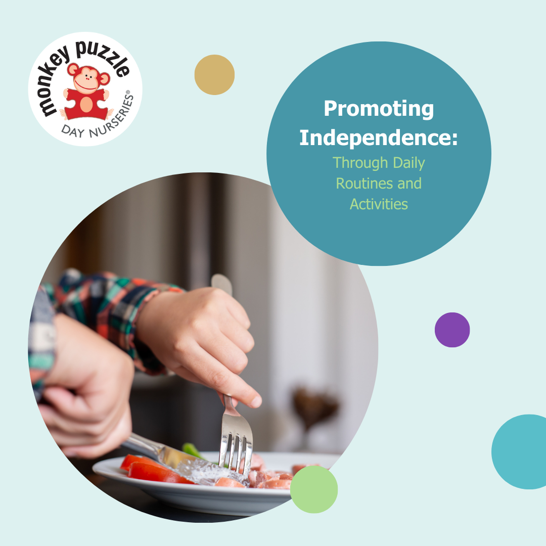 Monkey Puzzle Day Nursery & Preschool Ealing Preparation for Preschool activities - promoting independence